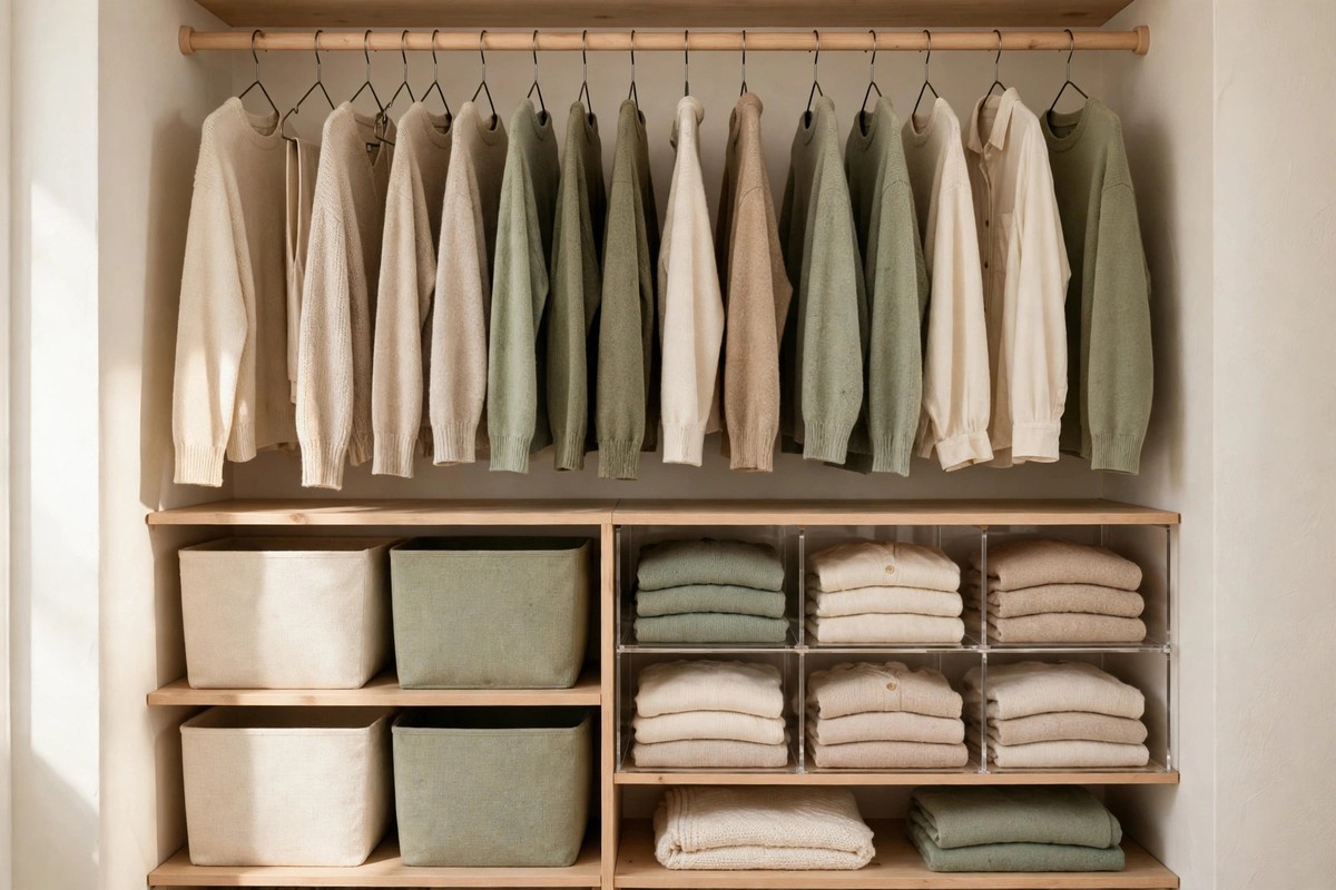 How to Organize a Small Closet With Too Many Clothes (Honest Guide)